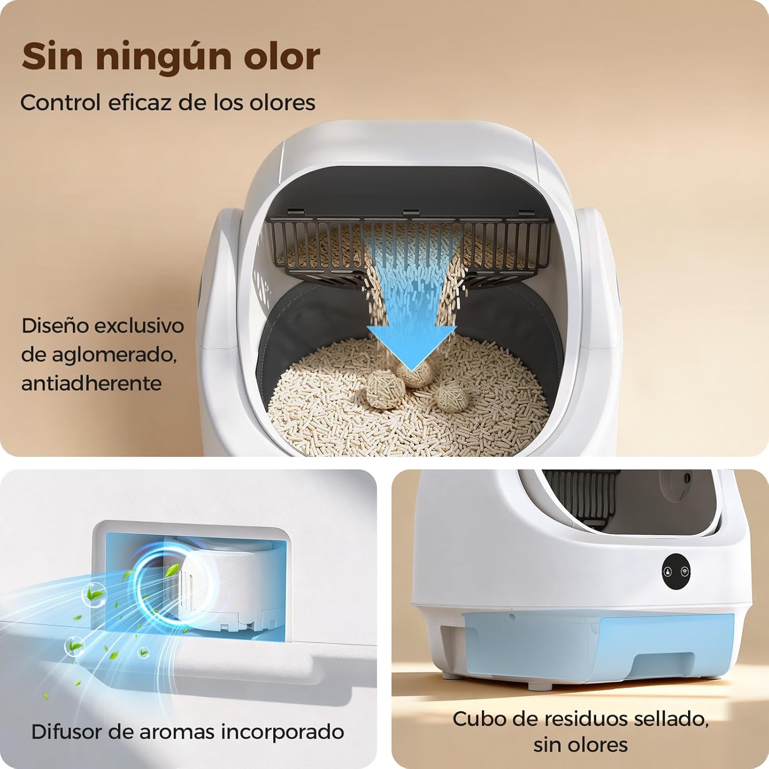 Ellenpent automático instalado en una vivienda